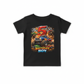 Monster Truck Birthday Boy - Black